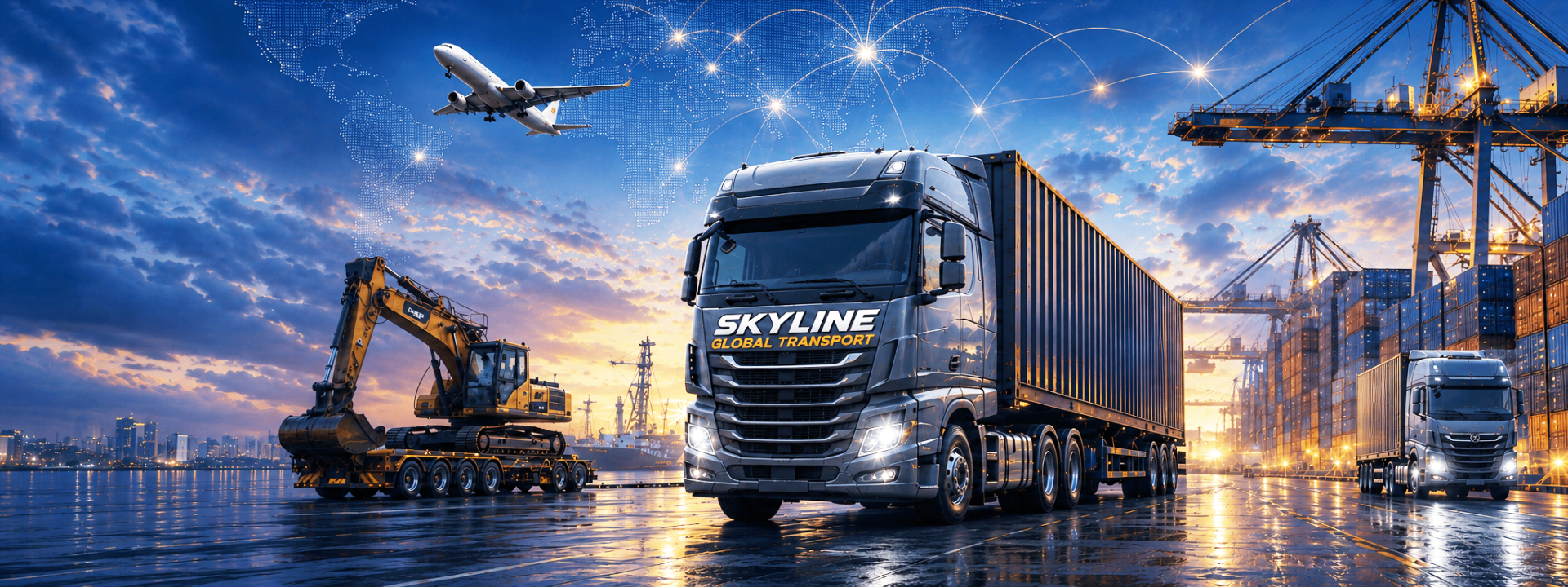 Skyline Global Transport fleet